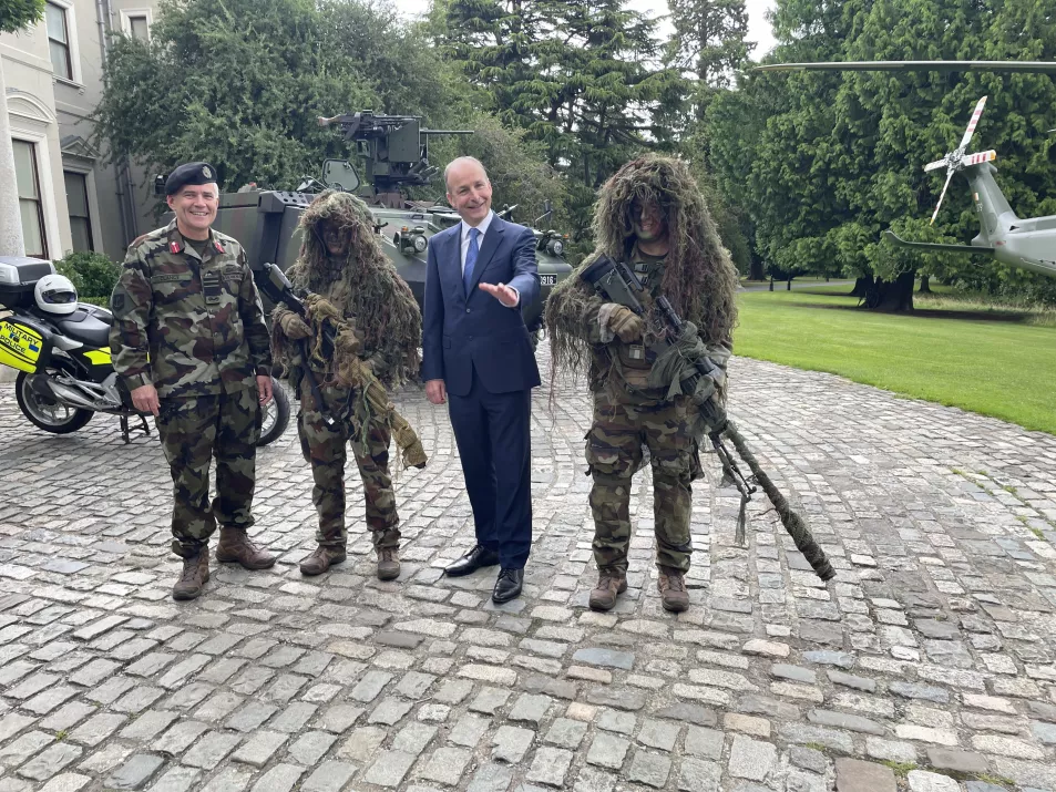 Micheal Martin Defence Forces