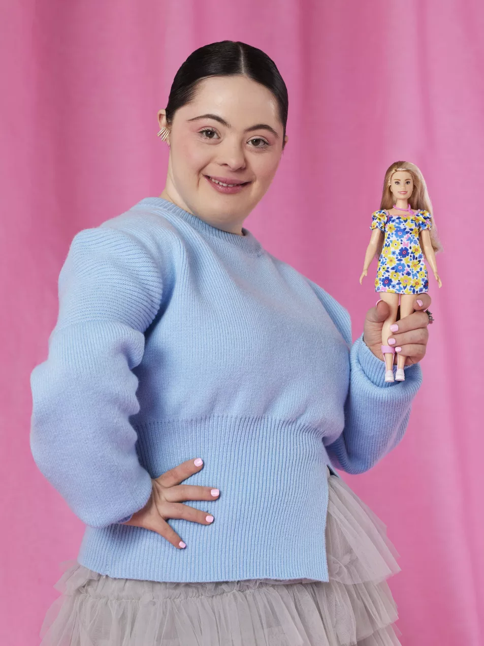 Ellie Goldstein and new barbie