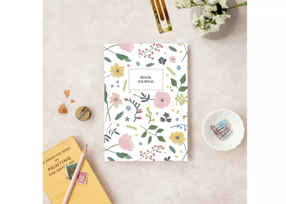 Sarah JK Book Journal, Summer Blooms, Sarah JK Designs