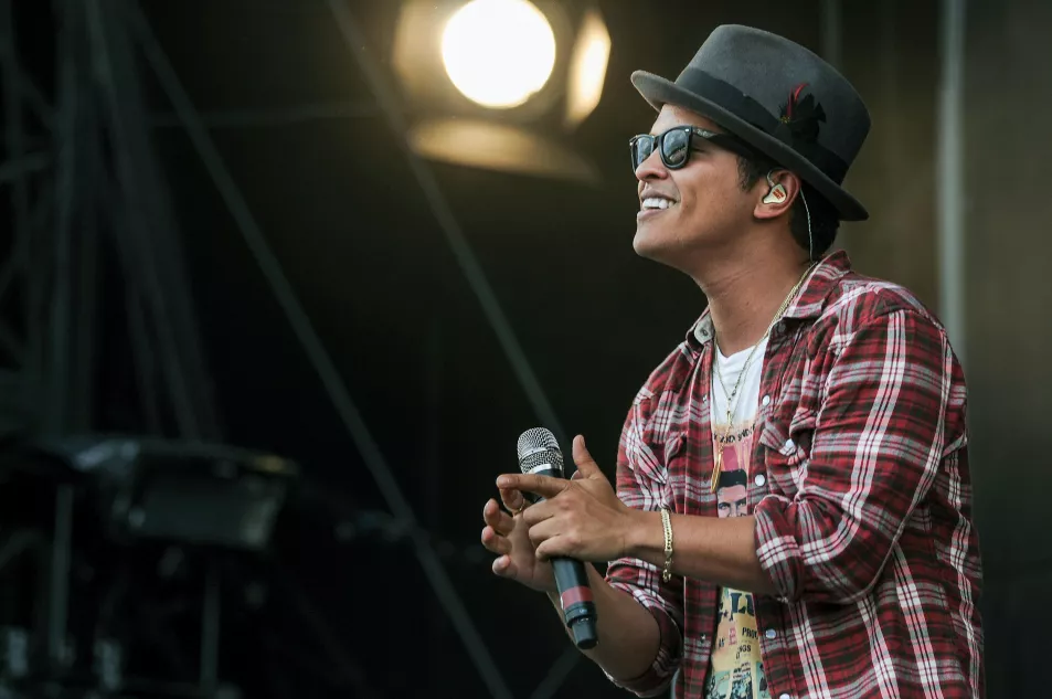 Bruno Mars at V Festival 2011 