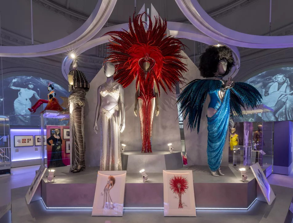 Bob Mackie designed costumes for Cher and Tina Turner 