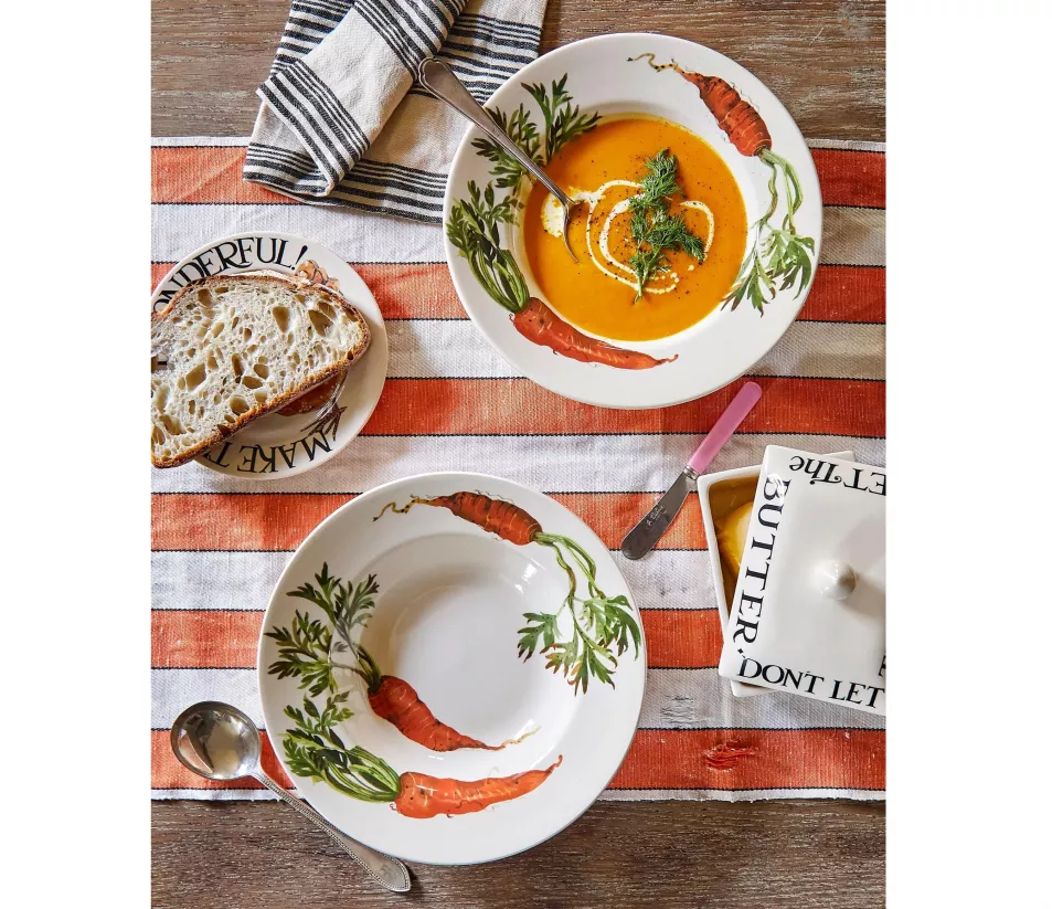 Carrots Soup Plate, Emma Bridgewater