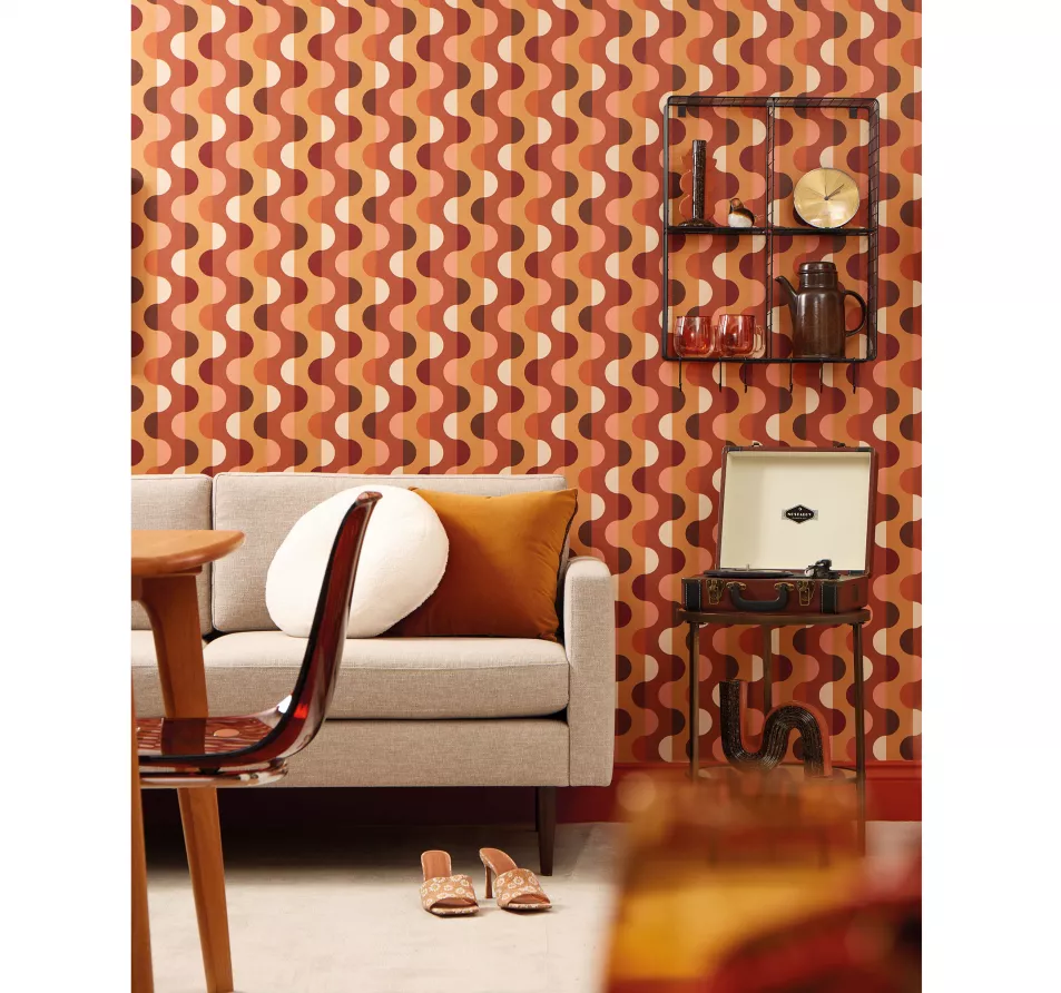 Get Your Funk On Wallpaper in Tuscan Rooftop, The Running Fox and Tahini, Lust Home