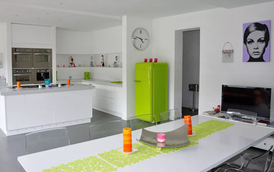 Modern kitchen in a house