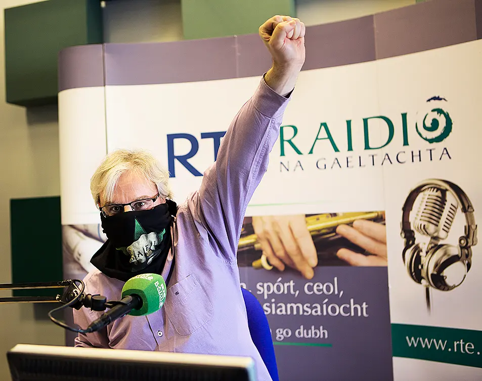 Ronan Mac Aodha Bhui (RTE Raidio na Gaeltachta/PA)