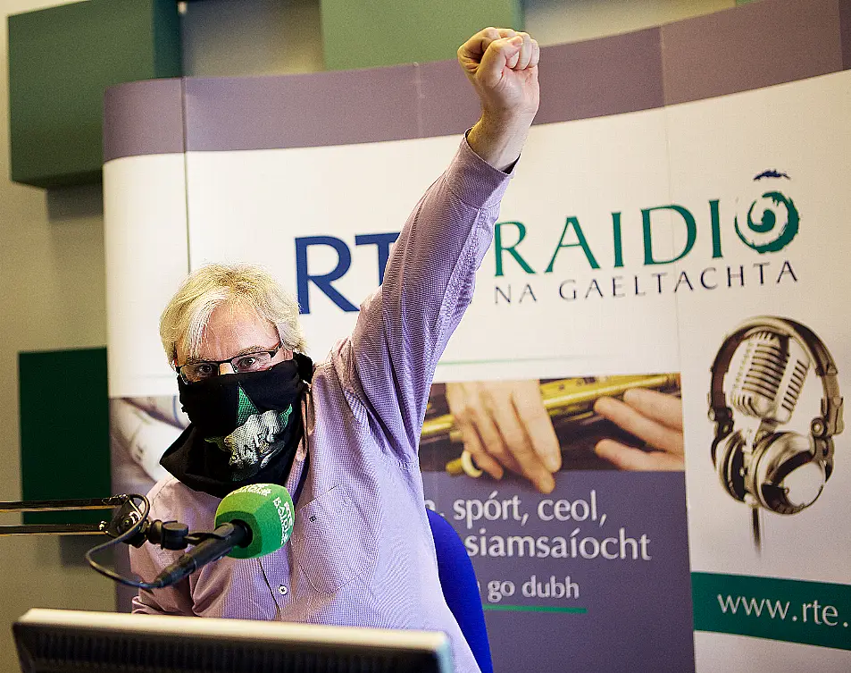 Ronan Mac Aodha Bhui (RTE Raidio na Gaeltachta/PA)