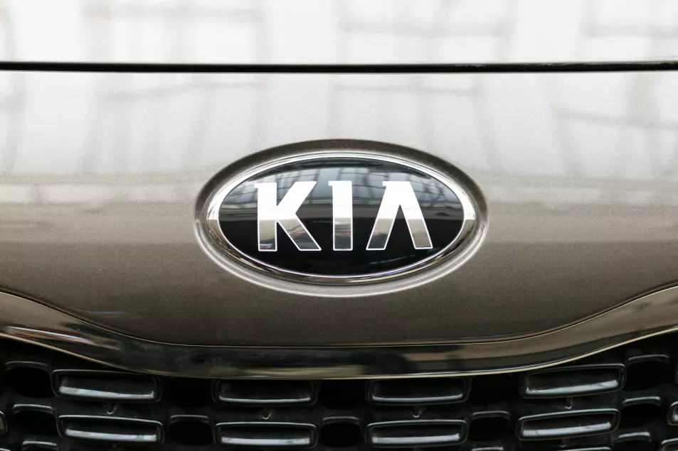 O logotipo da Kia