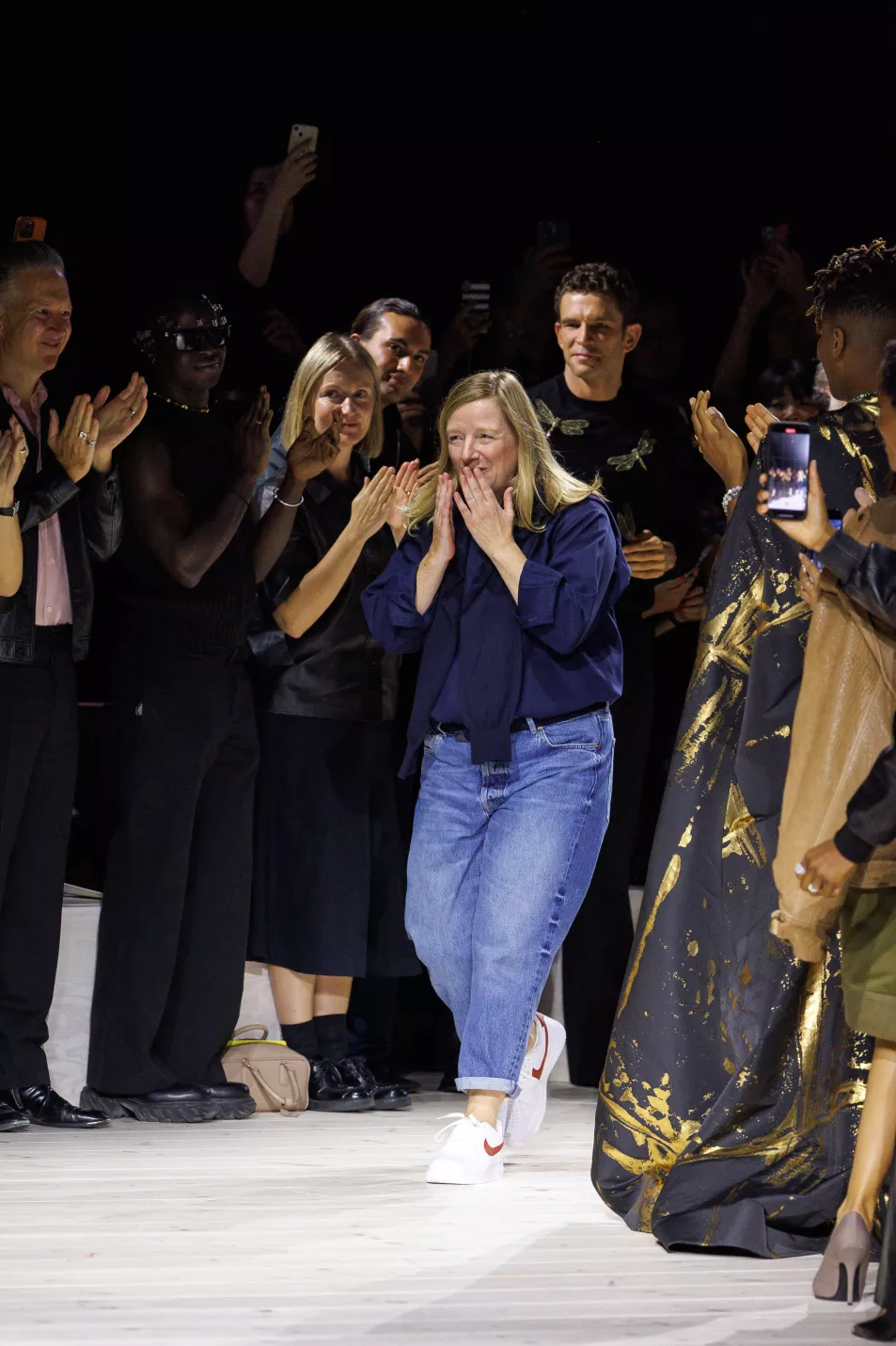 Naomi Campbell Returns to Alexander McQueen Catwalk to Close Show