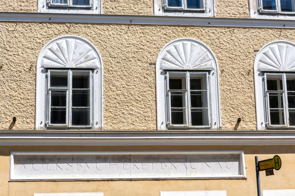 Adolf Hitler's birthplace in Braunau am Inn