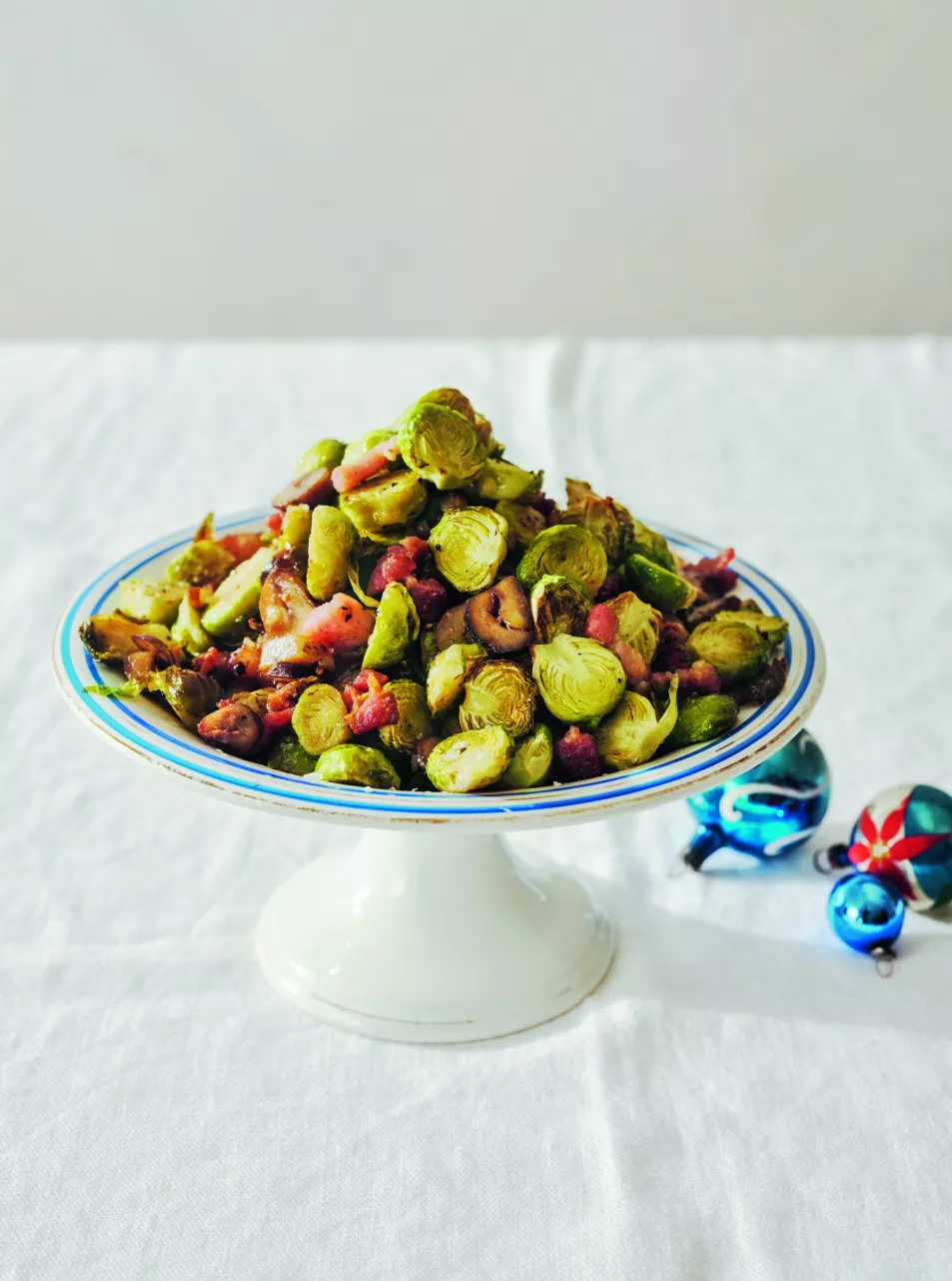 Chestnut and bacon sprouts from Poppy Cooks: The Actually Delicious Air Fryer Cookbook