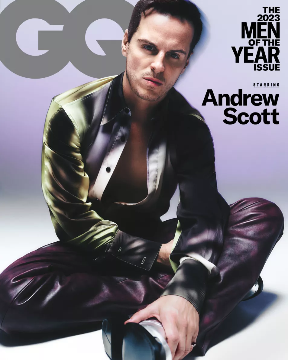 ANDREW SCOTT COVERS BRITISH GQ’s MEN OF THE YEAR SPECIAL ISSUE