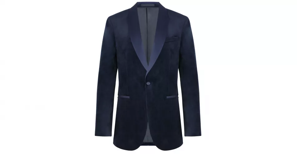 M&S Collection Slim Fit Velvet Tuxedo Jacket