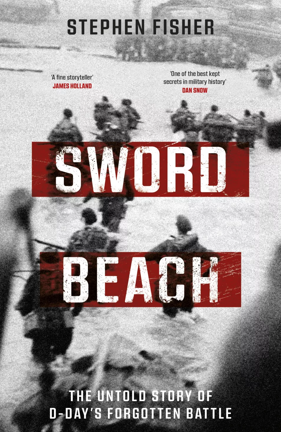 Book jacket of Sword Beach by Stephen Fisher (Bantam/PA)