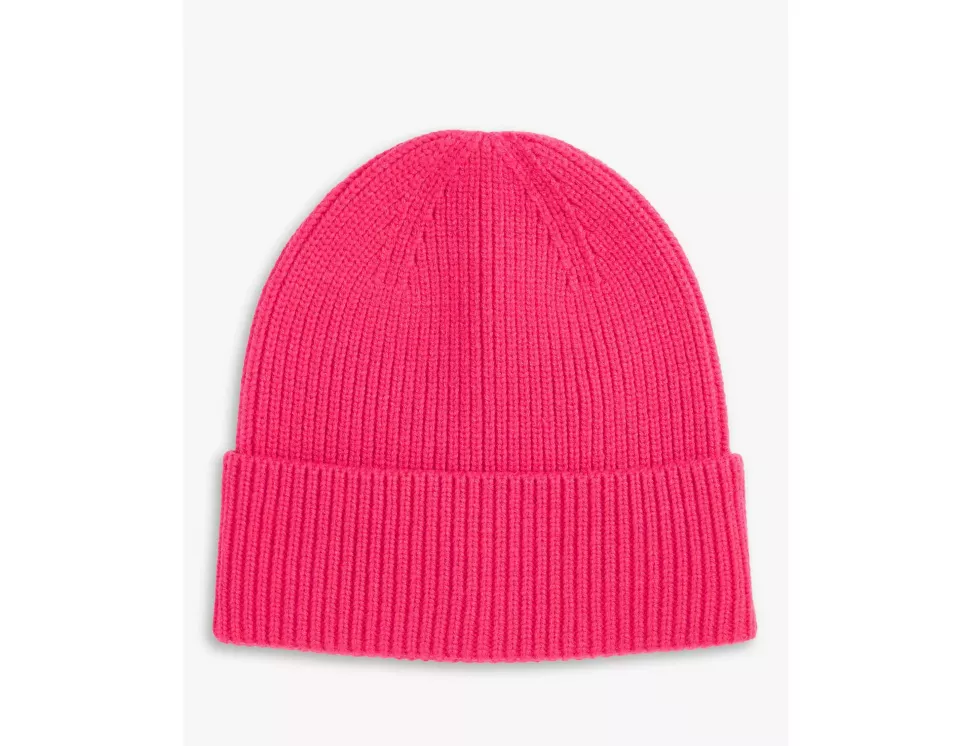 John Lewis ANYDAY Knitted Beanie, Pink
