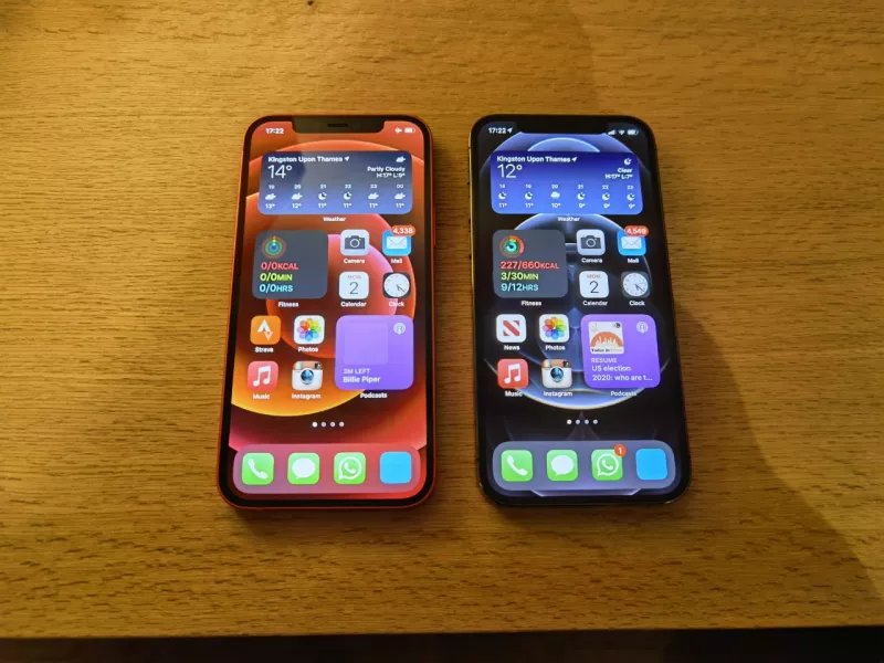 The iPhone 12 and 12 Pro