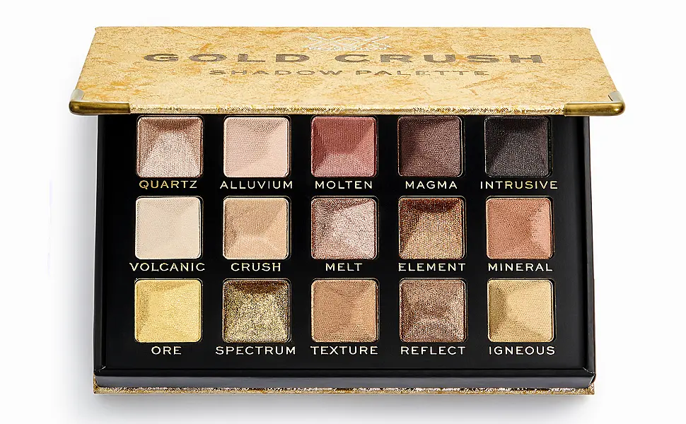 XX Revolution MetaliXX Gold Crush Eyeshadow Palette