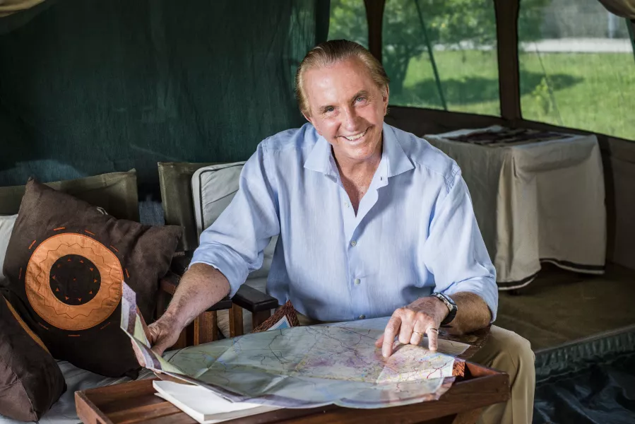 Geoffrey Kent predicts Africa will be a popular holiday destination in 2021 (A&K/PA)