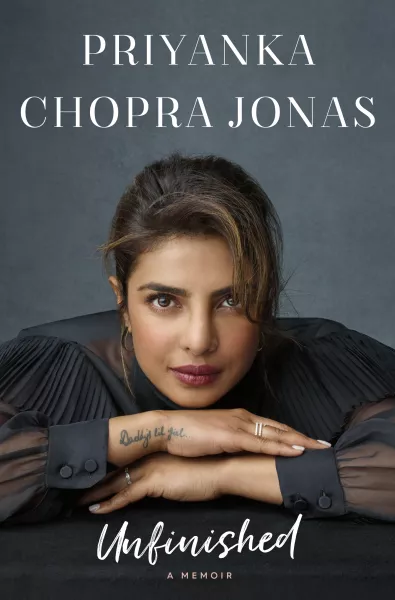Book jacket of Unfinished by Priyanka Chopra Jonas (Michael Joseph/PA)