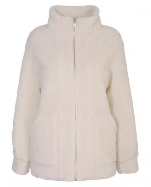 Matalan Cream Fleece Coat