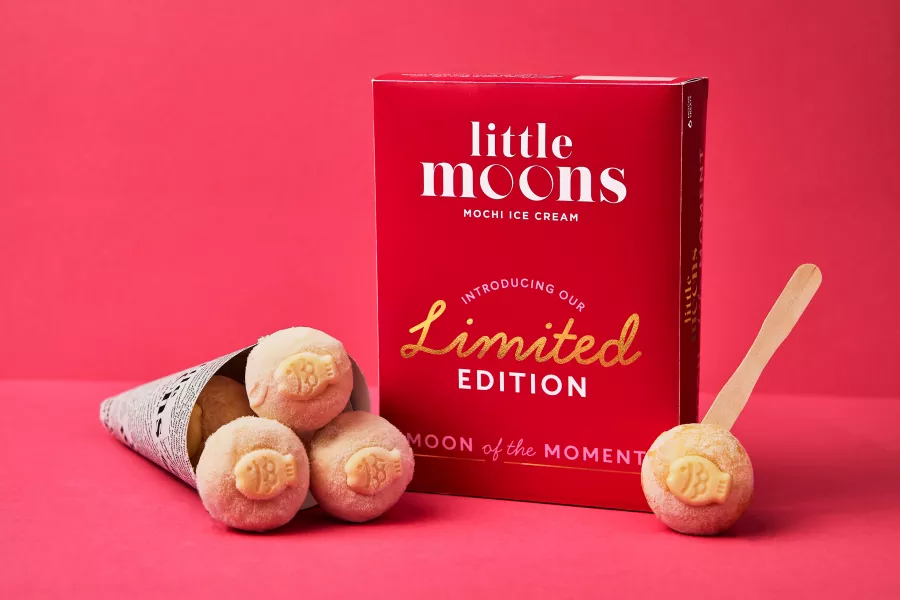 Little Moons fish and chip mochi