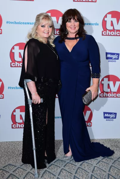 Linda and Coleen Nolan in 2017 (Ian West/PA)