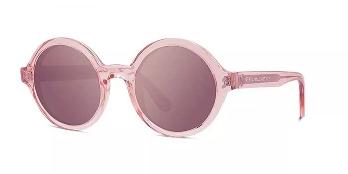 Stella McCartney SC40002I Shiny Crystal Pink Sunglasses