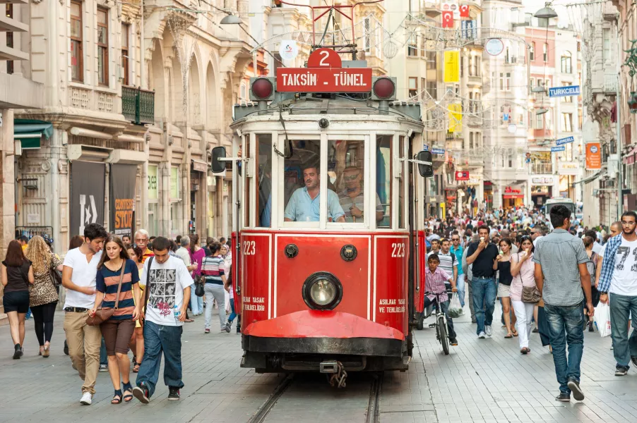 Tram in Istanbul