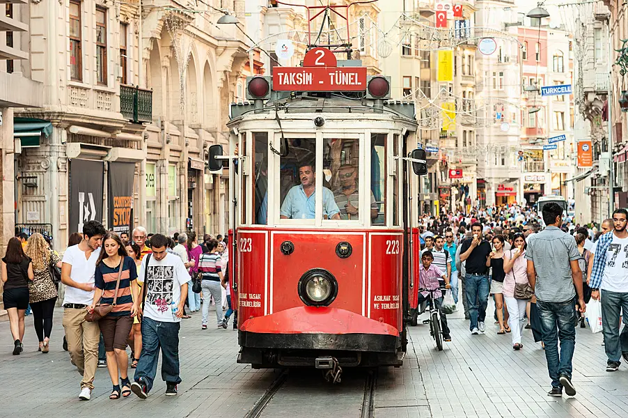 Tram in Istanbul