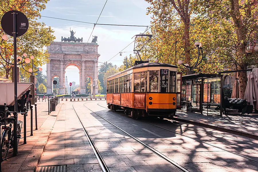 Milan tram