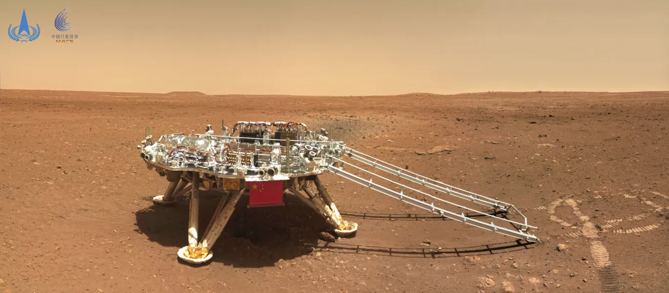 The Martian rover