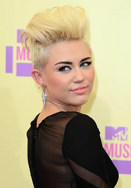 Cyrus At the 2012 VMAs