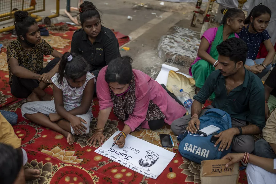 Indian protest