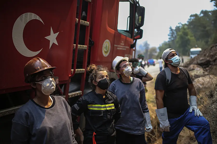 Volunteer firefighters