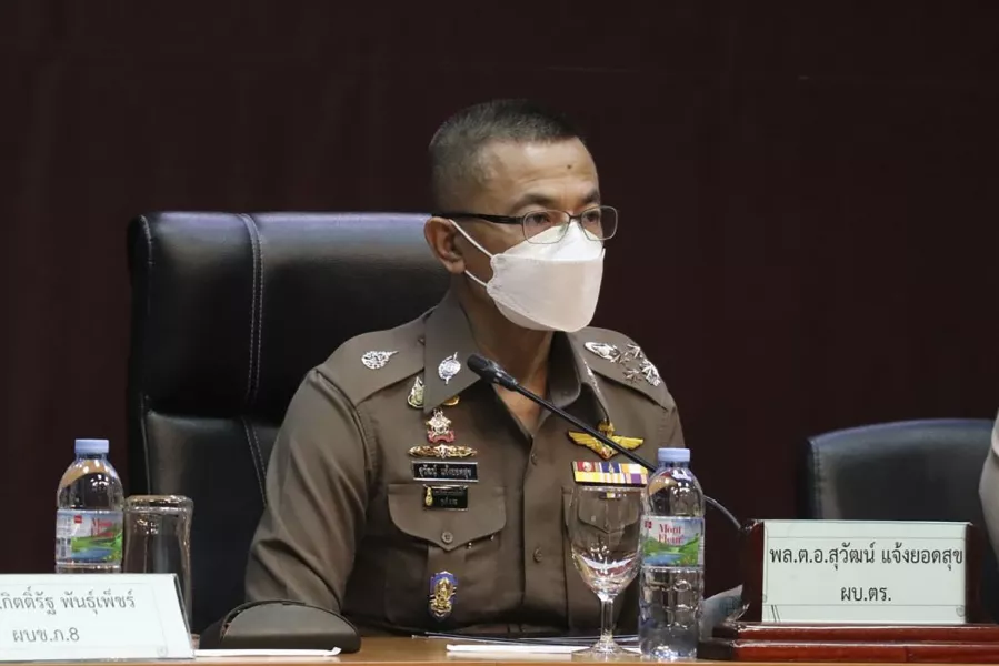 Thailand national police chief Suwat Jangyodsuk 