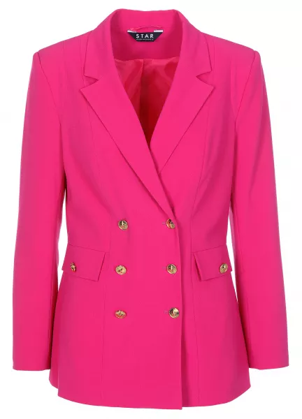 Star by Julien Macdonald Fitted Pink Blazer