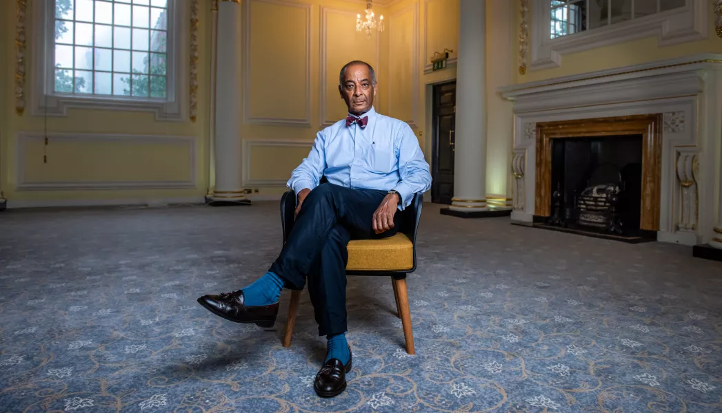 Sir Ken said the George Floyd murder sparked his conversations about racism with the Royal Family. (Channel 4)