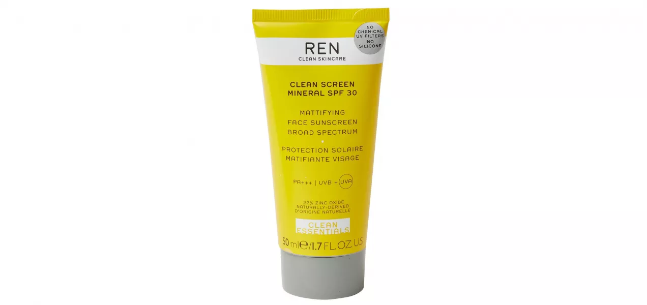REN Clean Screen Mineral Sunscreen SPF 30, £32, Oliver Bonas 