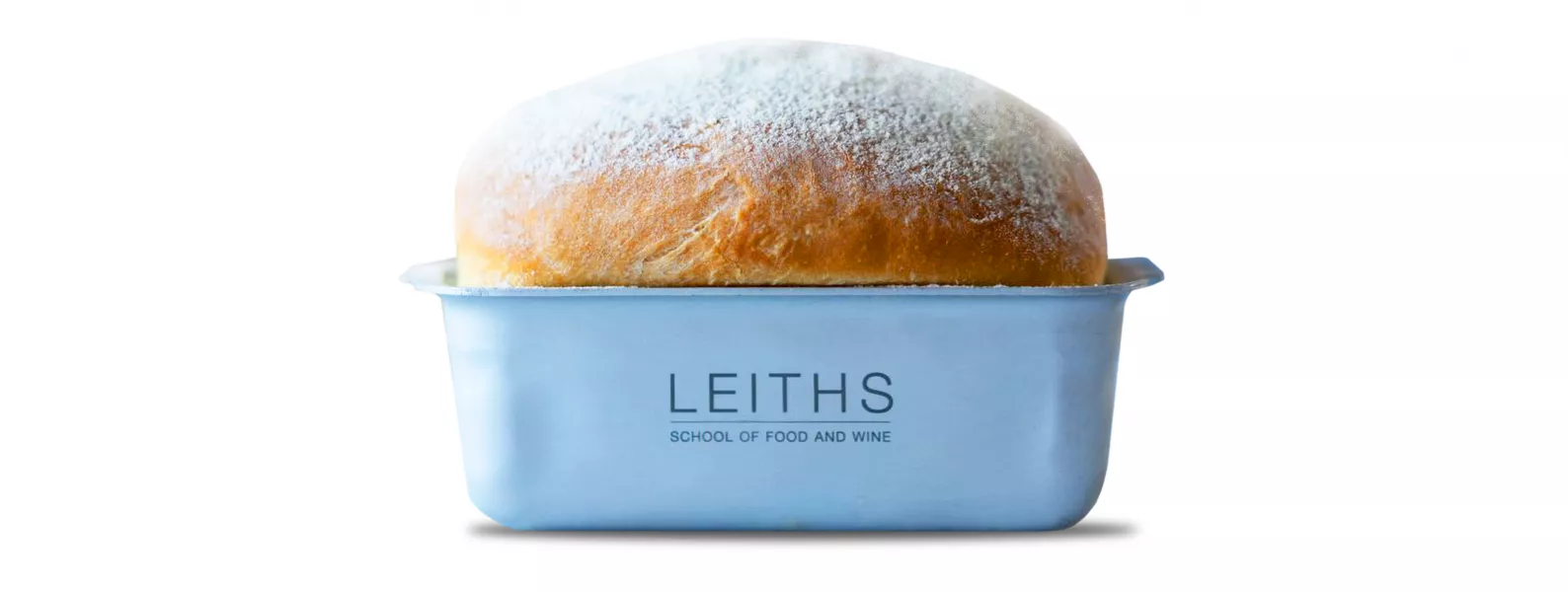 Lof of bread in a Leiths tin