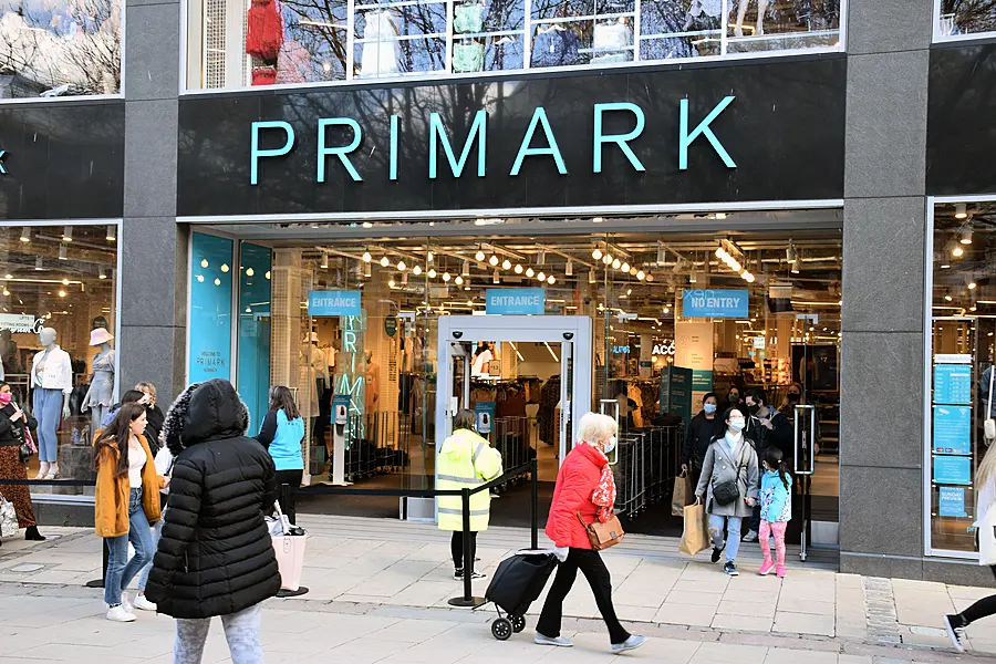 Primark shop in Norwich