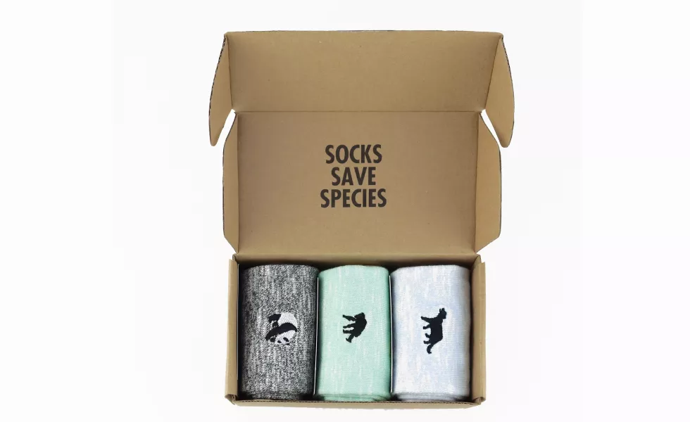 Critically Endangered Socks All 3 Speckled