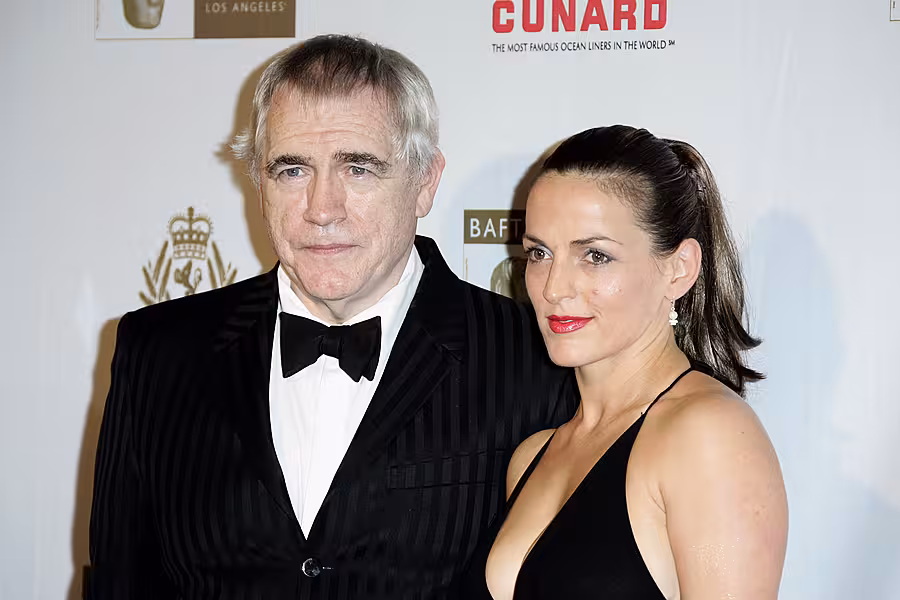 Brian Cox and his wife, Nicole, in 2005 (Alamy/PA)