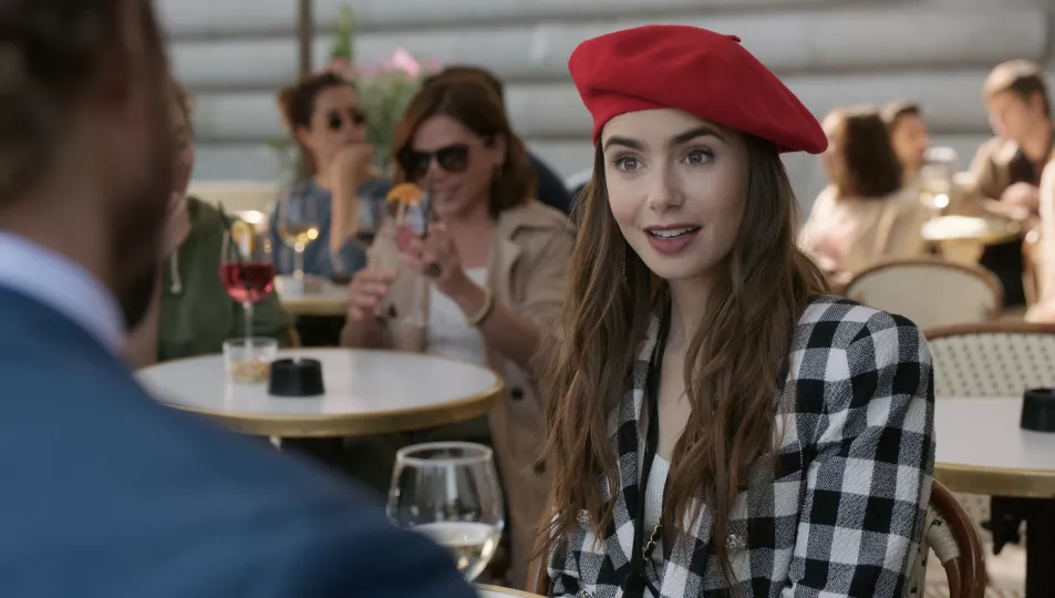 Lily Collins in Emily In Paris