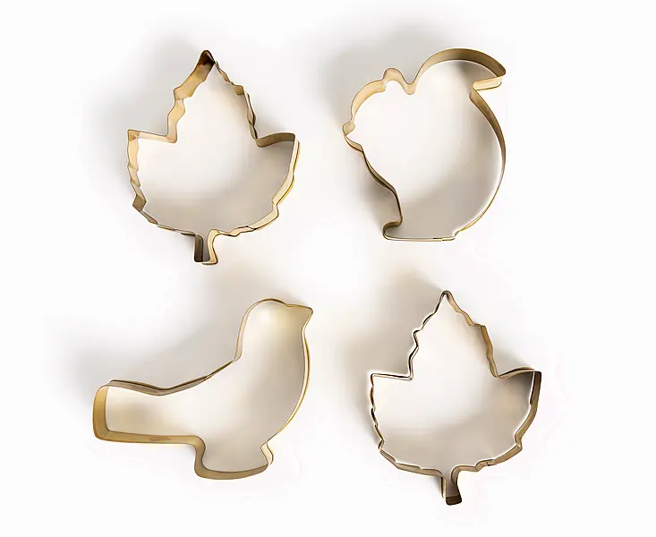 Habitat Country Manor 4 Piece Brass Cutters, Habitat