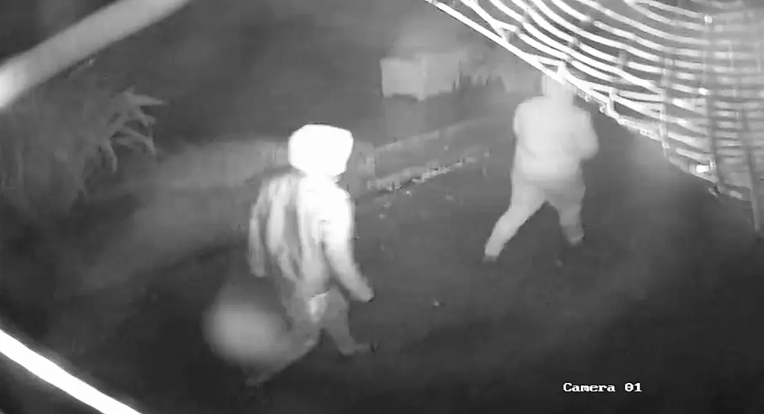 Essex Police released images of suspects following a burglary at the home of Olympic cyclist Mark Cavendish in the Ongar area. (Essex Police/ PA)