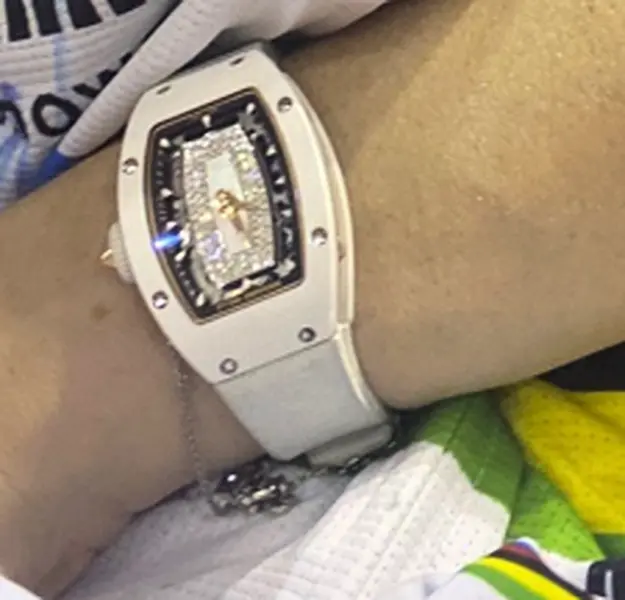 This watch was stolen during the burglary at Mark Cavendish's home. (Essex Police/ PA)