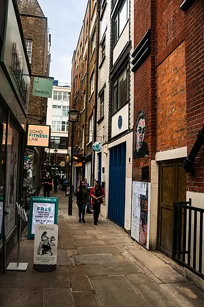 Trident Studios in London's Soho