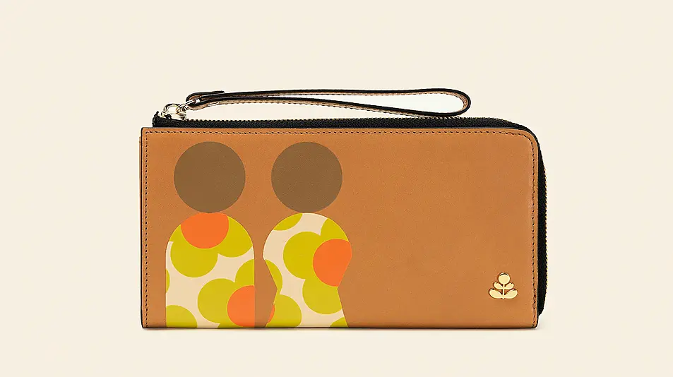 Orla Kiely Carrie Long Zip Purse