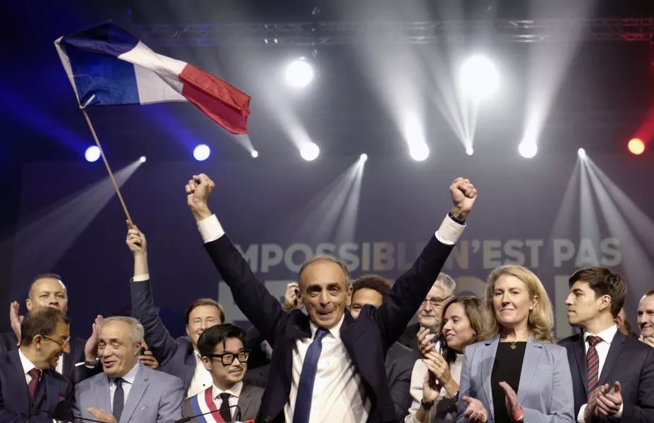 French far-right presidential candidate Eric Zemmour