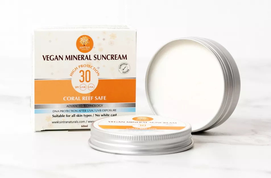 Sintra Naturals Vegan Mineral Suncream SPF30