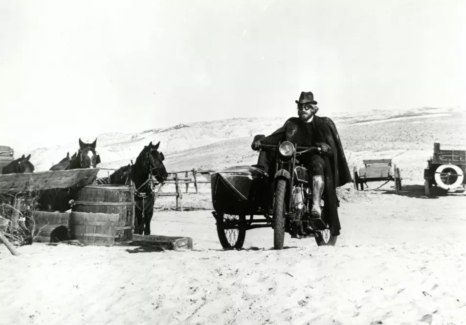 Warner in the movie The Ballad Of Cable Hogue in 1970 